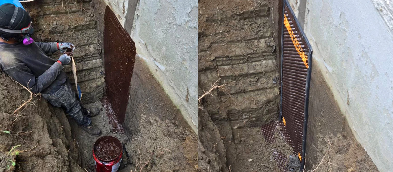 Foundation wall repairs