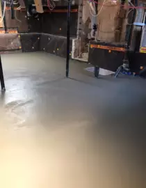 Ali basement slab concrete replacement Pointe-Claire ArboMTL