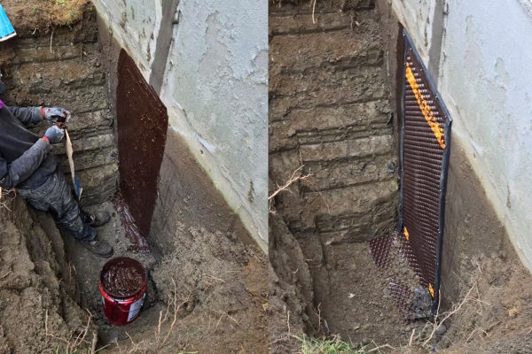 Foundation wall repairs