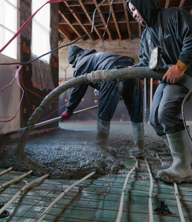 Basement Floor pumping ndg