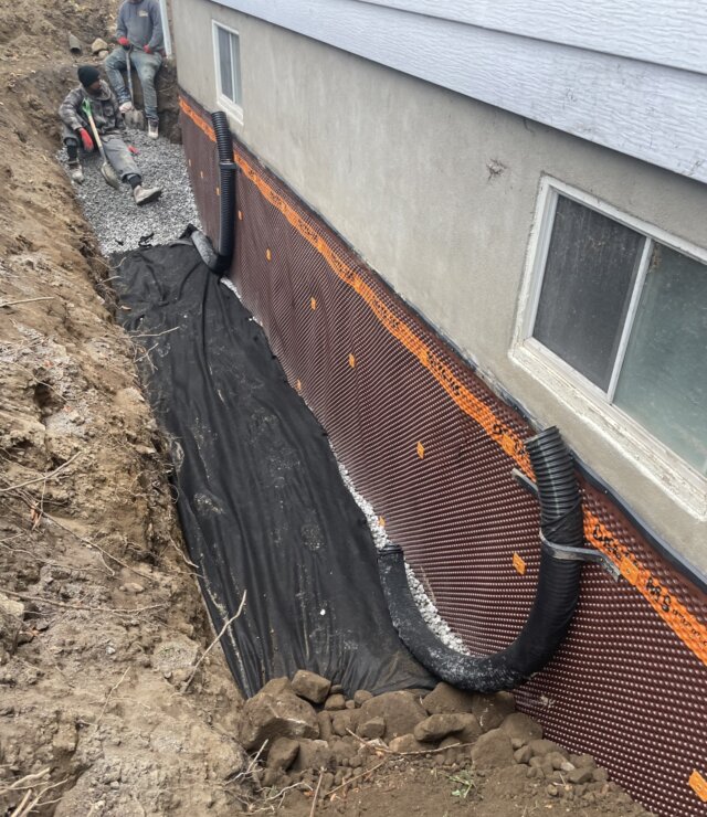 Drain francais french drain solage solide 2024 in progress