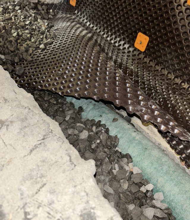 French drain interior 00009