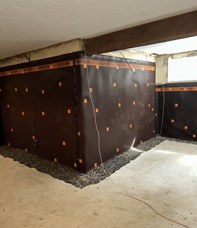 French drain interior 00010