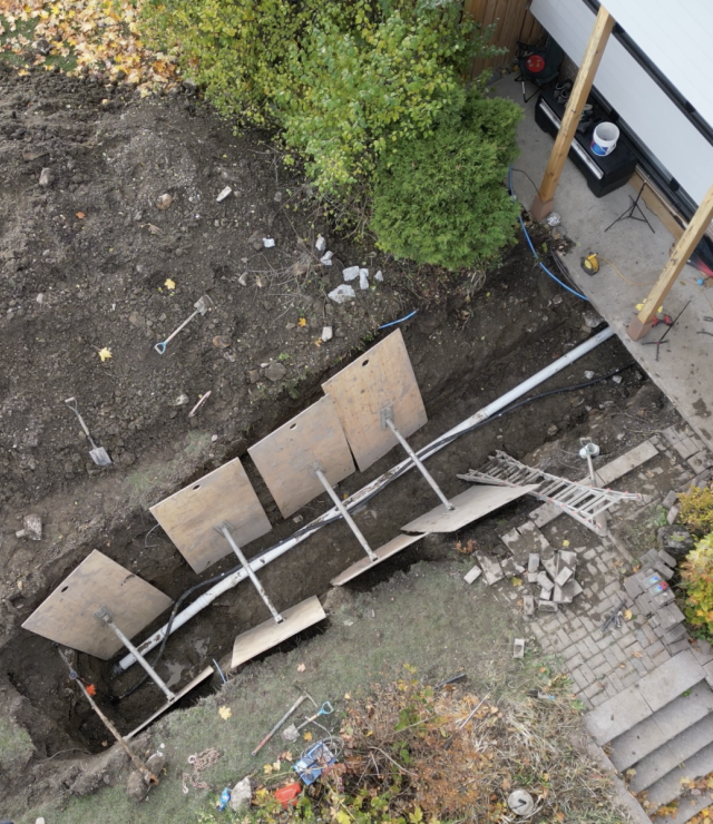 Mateo house top rotated view