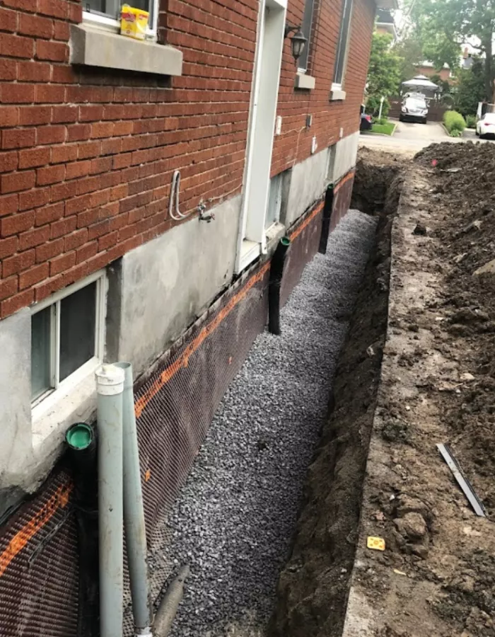 Jon testimonial montreal french drain project work 1 Vaudreuil ArboMTL