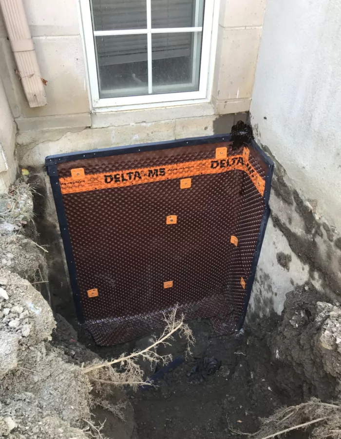 Crack repair corner fixed solage solide montreal Beaconsfield ArboMTL